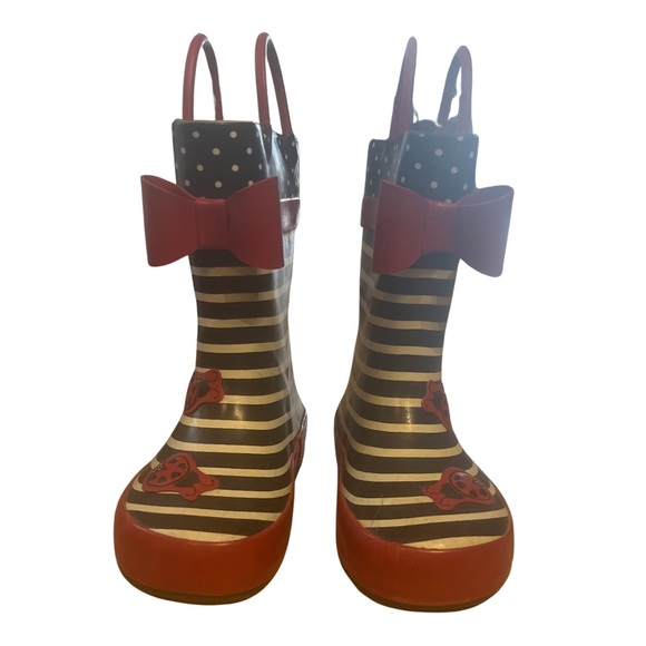 Weather Spirit Ladybug rubber boots - Picture 2 of 5